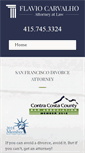 Mobile Screenshot of flaviocarvalholaw.com